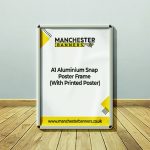 A1 Aluminium Snap Poster Frame (With Printed Poster)