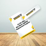 A1 LED Ultra Slim Black Lightbox Replacement Graphics