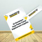 A2 Aluminium Snap Poster Frame Replacement Graphics
