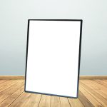 A2 LED Ultra Slim Black Lightbox Only