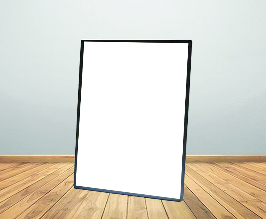 A2 LED Ultra Slim Black Lightbox Only