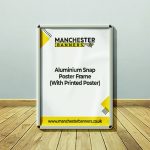 Aluminium Snap Poster Frame (With Printed Poster)