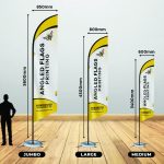 Angled Flags