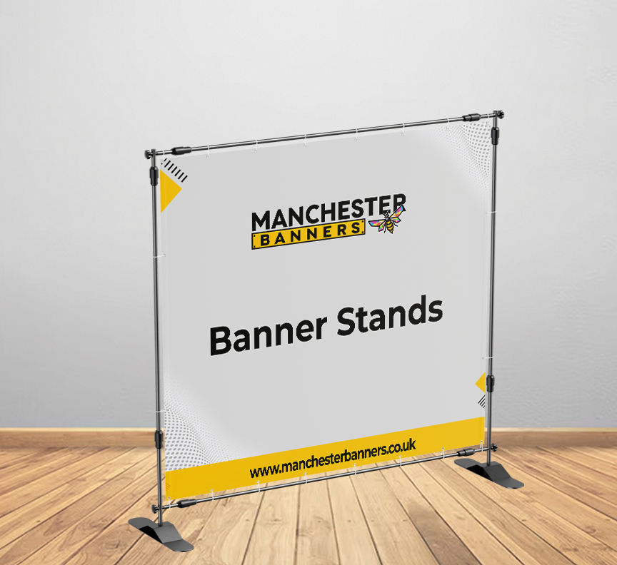 Banner Stands Shore
