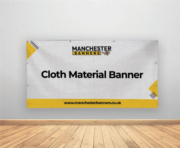 Cloth Material Banner