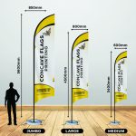 Concave Flags