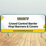 Crowd Control Barrier Vinyl Banners & Covers