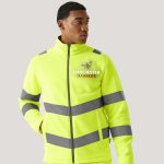 Custom Hi Vis Fleece Top