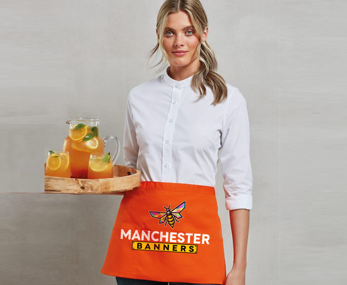 Custom Printed 3 Pocket Aprons