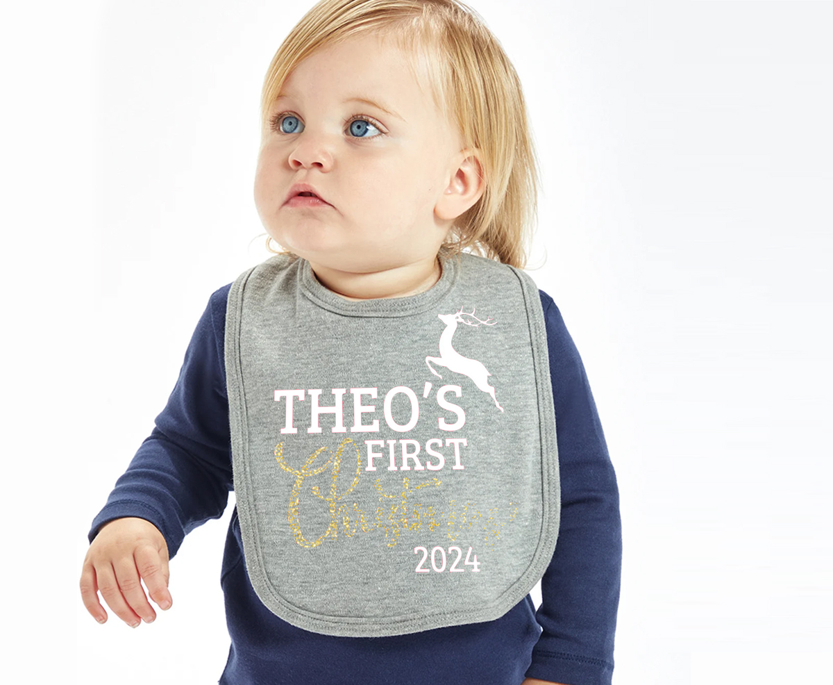 Custom Printed Baby Bibs