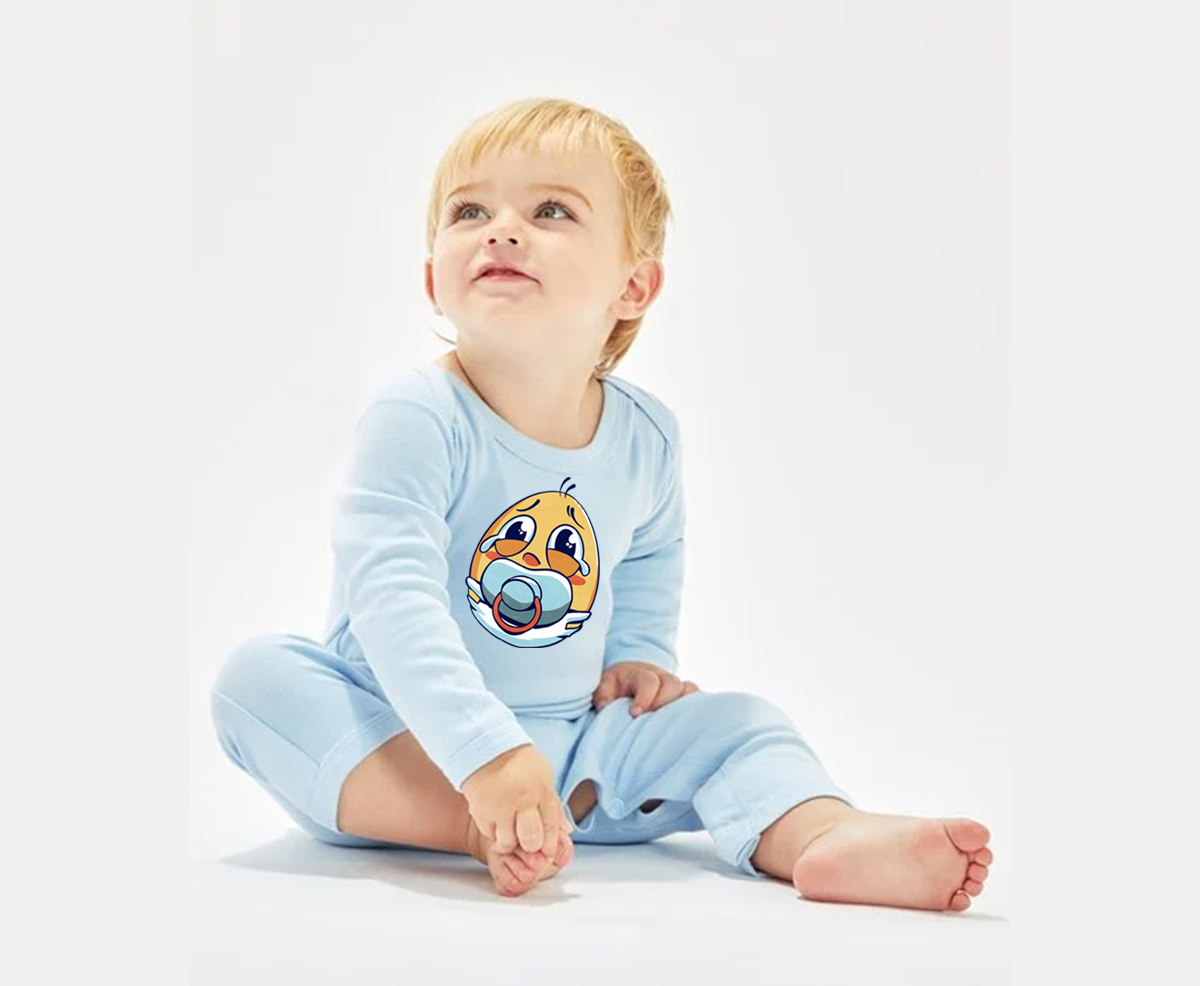 Custom Printed Baby Romper Suit