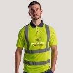 Custom Printed Hi Vis Polo