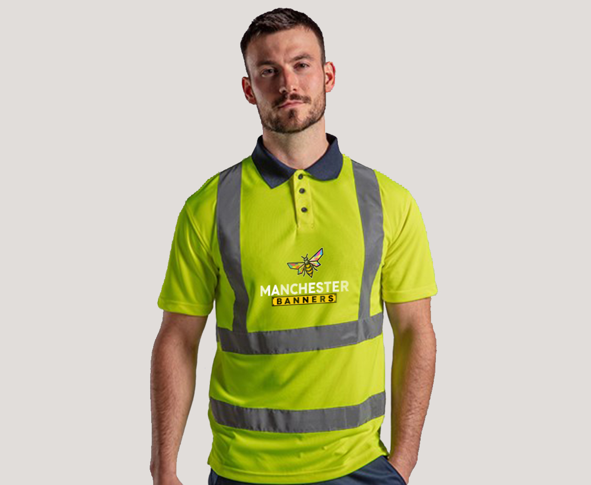 Custom Printed Hi Vis Polo