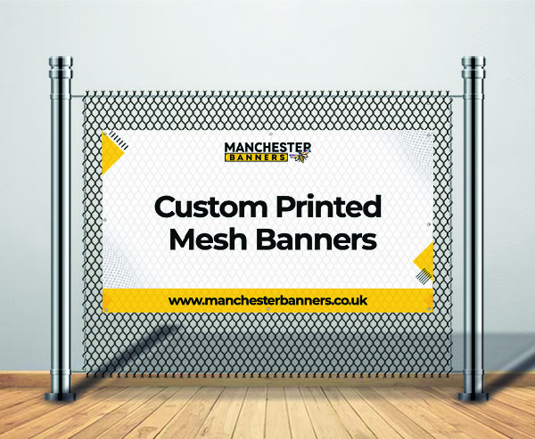Custom Printed Mesh Banners