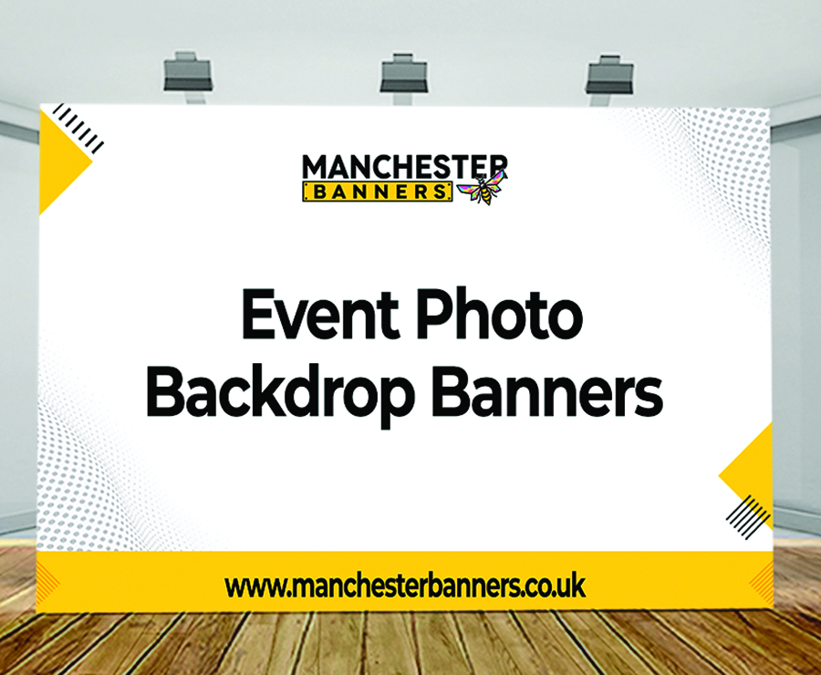 Event Photo Backdrop Banners