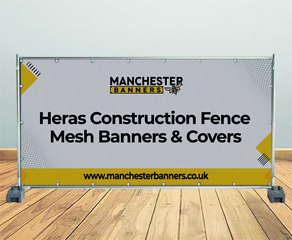 Heras Construction Fence Mesh Banners & Covers