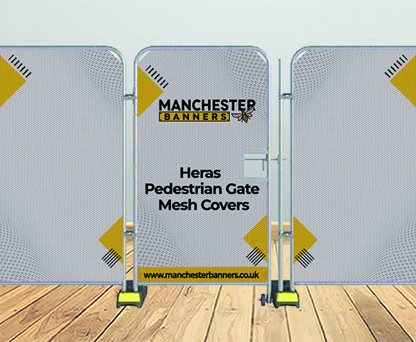 Heras Pedestrian Gate Mesh Covers