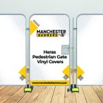 Heras Pedestrian Gate Vinyl Covers