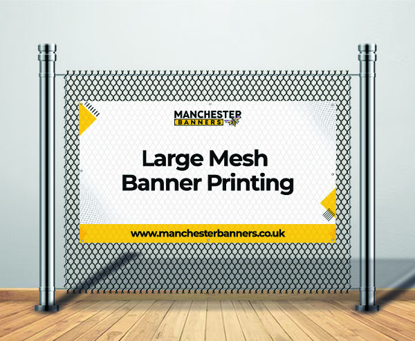 Large Mesh Banner Printing