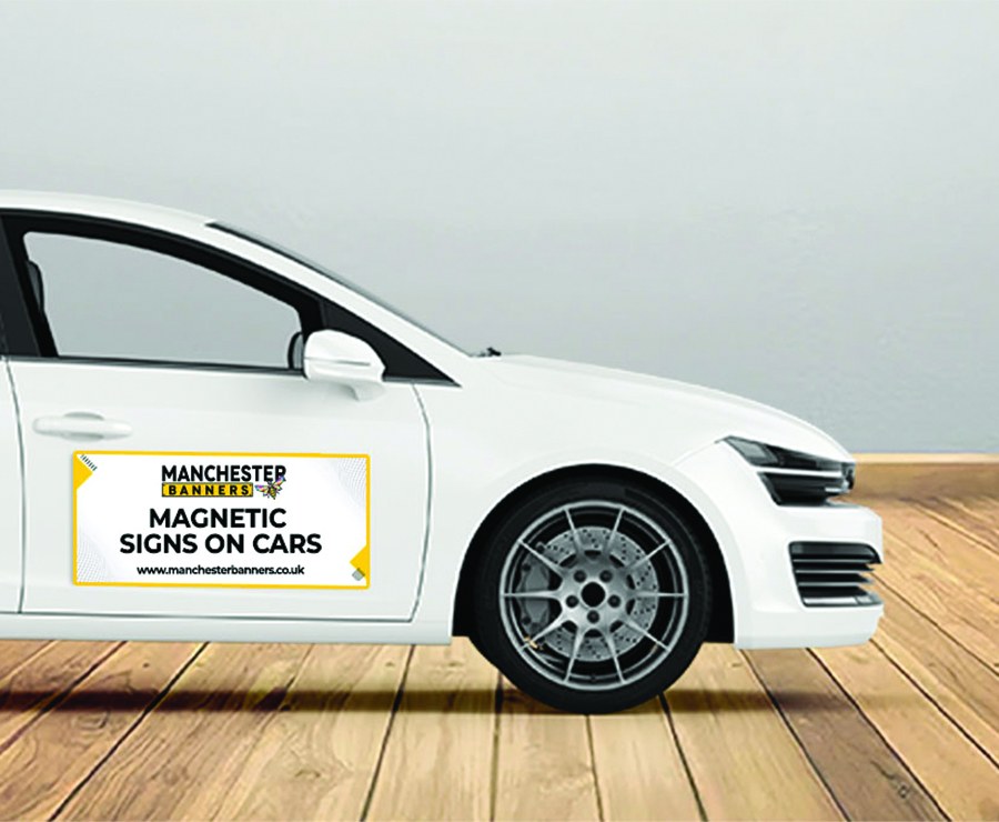 Magnetic Signs on Cars