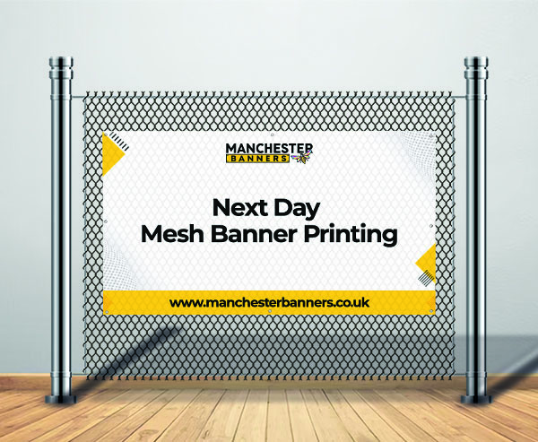 Next Day Mesh Banner Printing