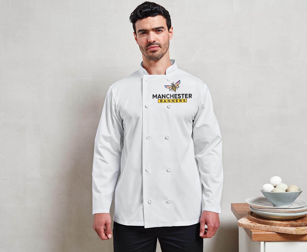 Personalised Chef Long Sleeve Jackets