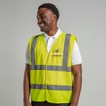 Personalised Hi Vis Waistcoat Jacket
