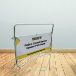 Police Crowd Barrier Covers PVC Mesh
