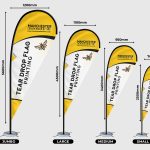Tear Drop Flags