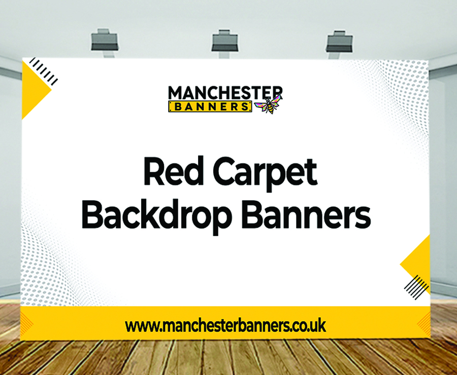 Red Carpet Backdrop Banners