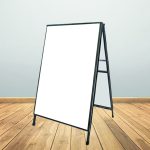 Sandwich Pavement A-frame Sign Board 900mm x 600mm (Frame Only)