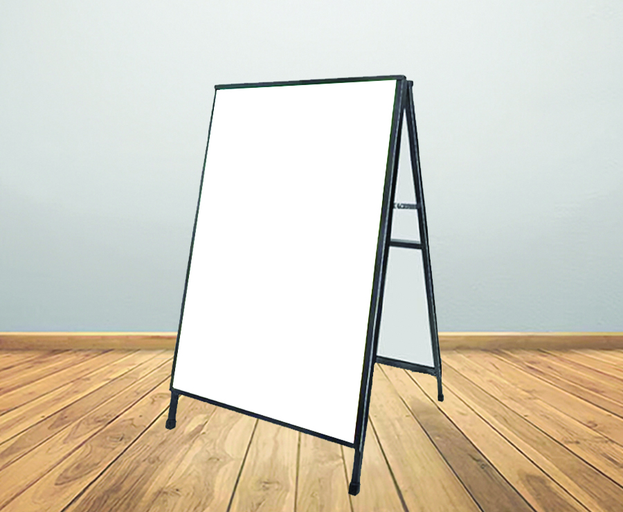 Sandwich Pavement A-frame Sign Board 900mm x 600mm (Frame Only)