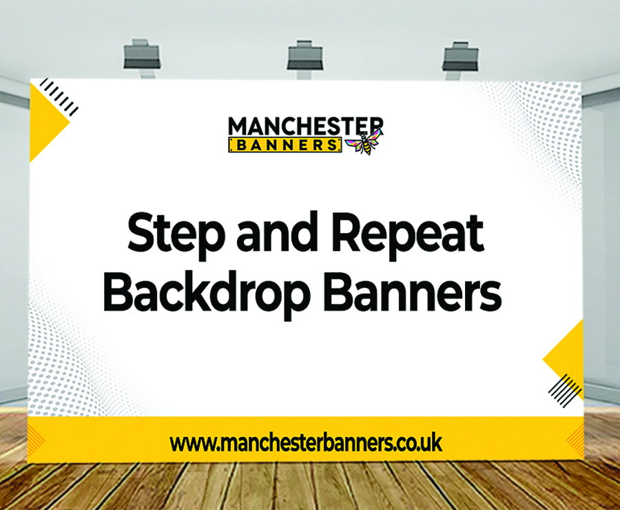 Step and Repeat Backdrop Banners