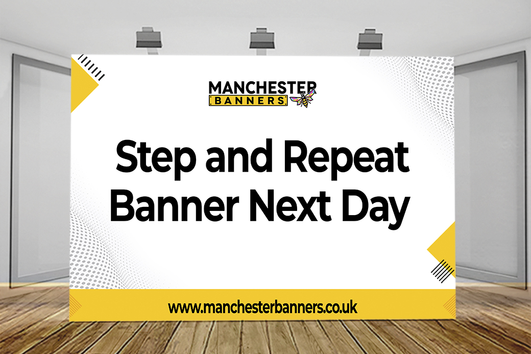 Step and Repeat Banner Next Day