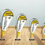 Tear Drop Flags
