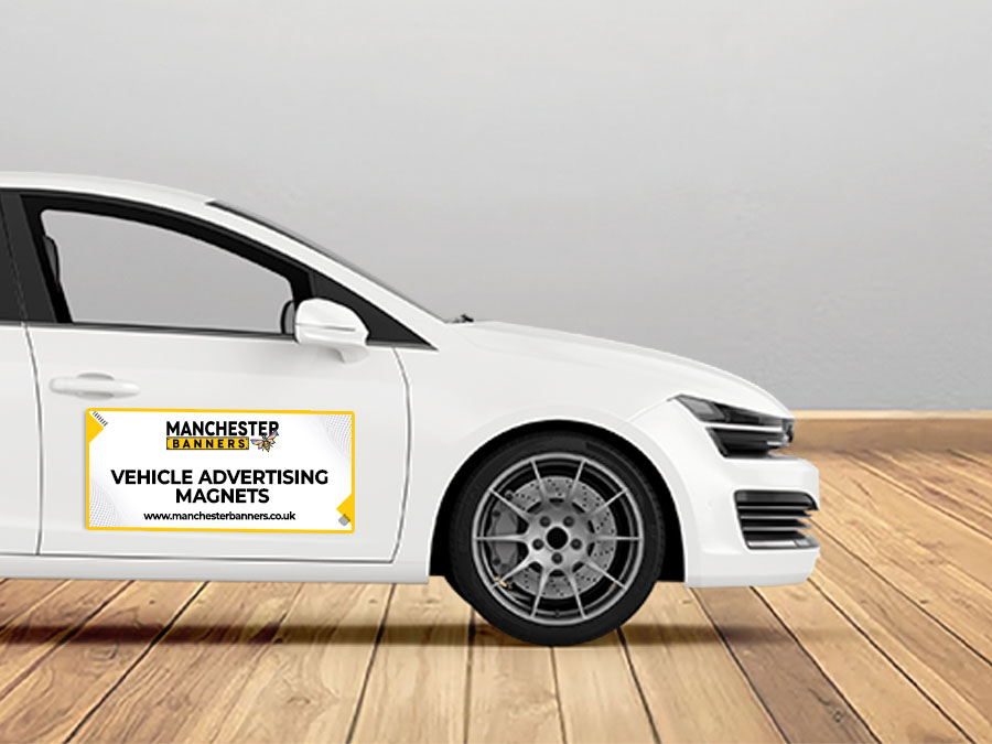 Vehicle Advertising Magnets