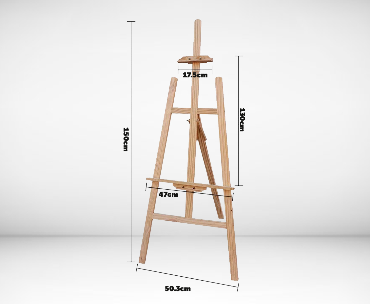 Retail Supermarket Easel With Printed Sign