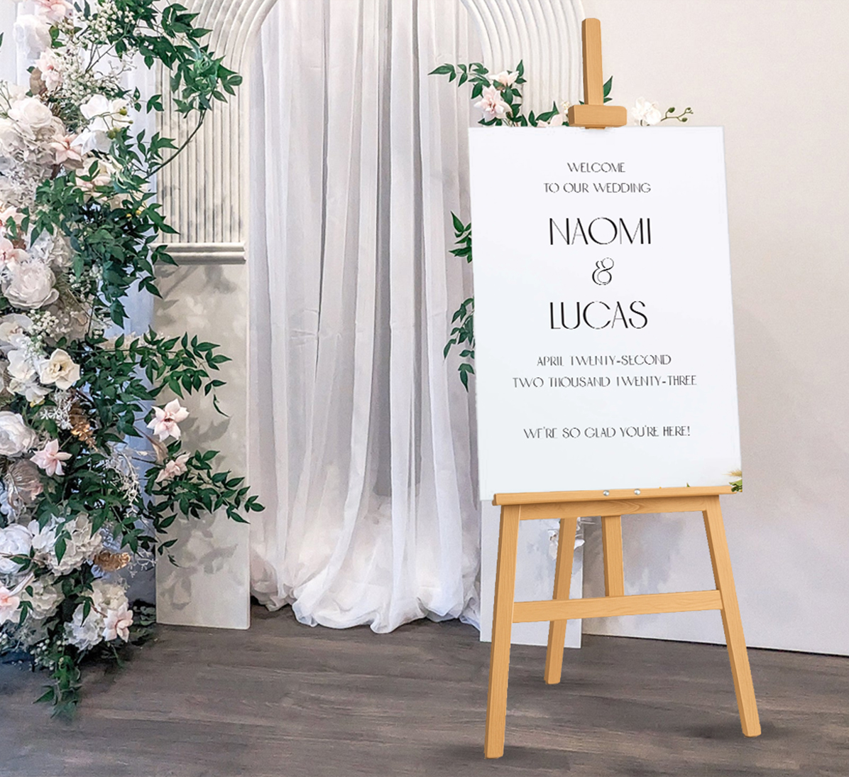 Easels with A3 Printed Board