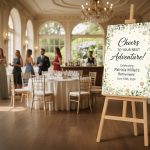 Retirement Party Easel With Printed Sign