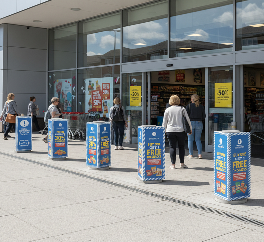 Custom Bollard Covers