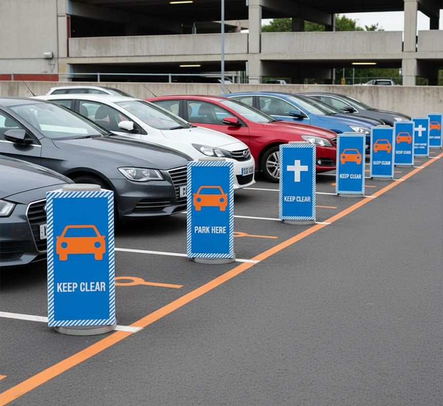 Forecourt Bollard Covers